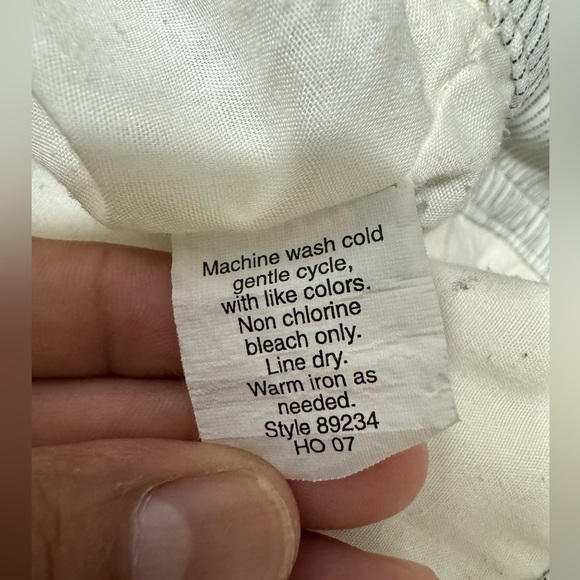 Jcrew linen blend skirt size 6 - Picture 3 of 7